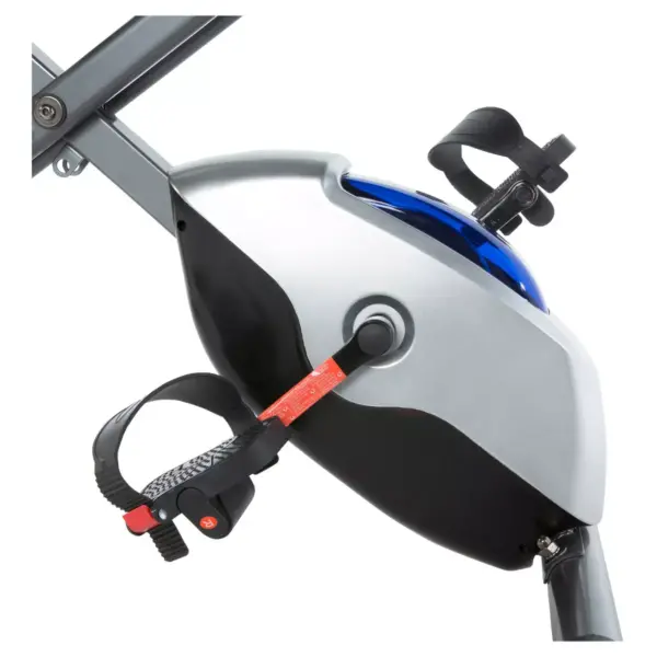 Exerpeutic Workfit 1000 Desk Station Folding Exercise Bike with Pulse