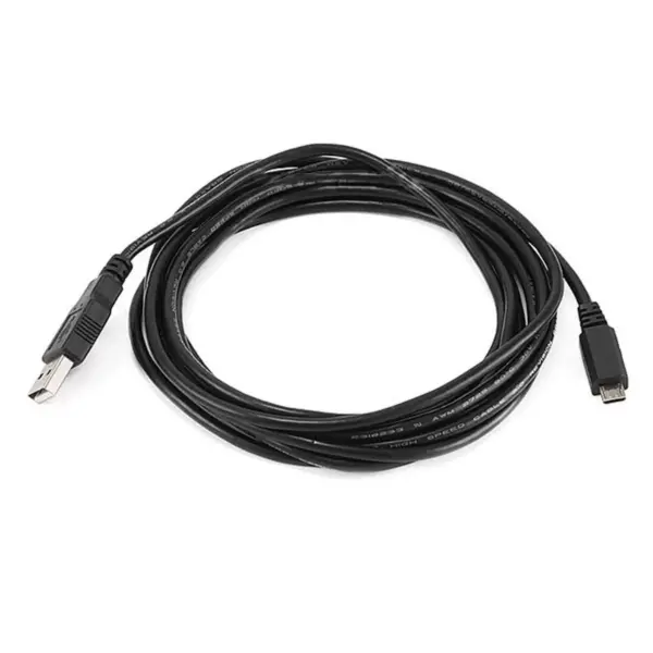 Monoprice USB Cable - 10 Feet - Black | Micro USB / Micro-B 2.0 A Male to 5pin Male 28/28AWG compatible with Samsung Galaxy , Note , Android, LG , HTC