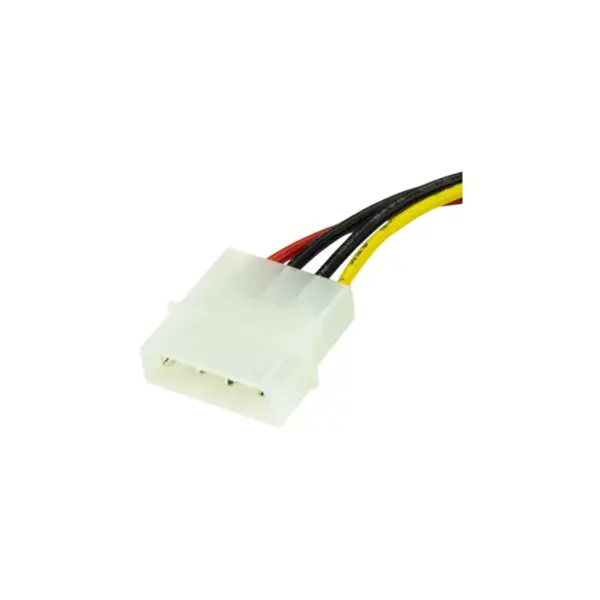 StarTech.com 6in 4 Pin LP4 to SATA Power Cable Adapter - 6