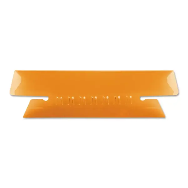 Pendaflex Hanging File Folder Tabs 1/3 Tab 3 1/2 Inch Orange Tab/White Insert 25/Pack 4312ORA