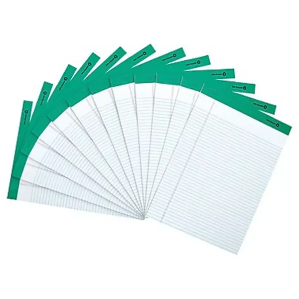 MyOfficeInnovations Notepads 8.5" x 11.75" Narrow White 50 Sh./Pad 12 Pads/PK (21675) 354744