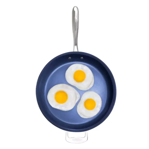 Granitestone Blue 14" Dual Handle Saute Pan