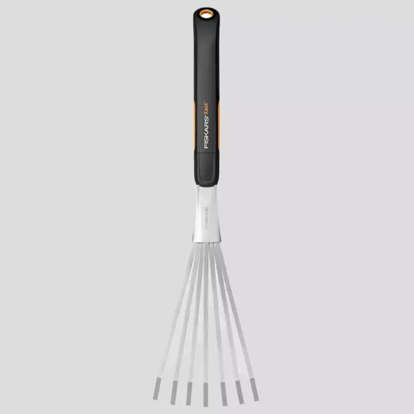 Fiskars Xact Hand Rake Black