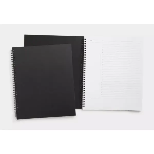 TRU RED Large Soft Cover Project Planner Notebook, Blk TR54986