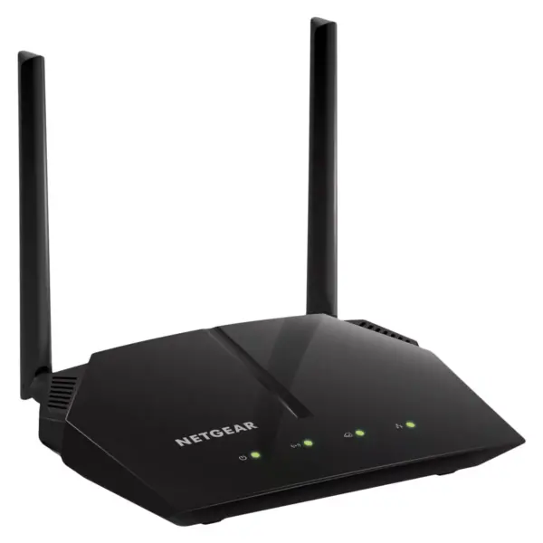 Netgear AC1200 Dual Band WiFi Router- Black (R6120)