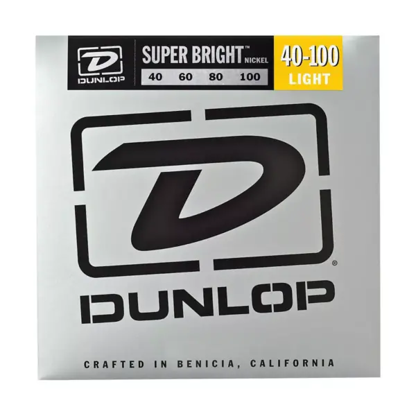 Dunlop Super Bright Nickel Light 4-String Bass Guitar Strings