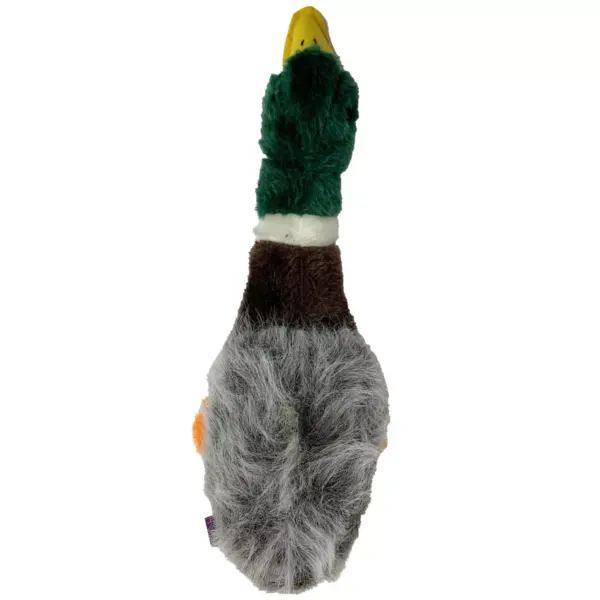 Multipet Migrator Stuffed Mallard Dog Toy - Brown - 16"