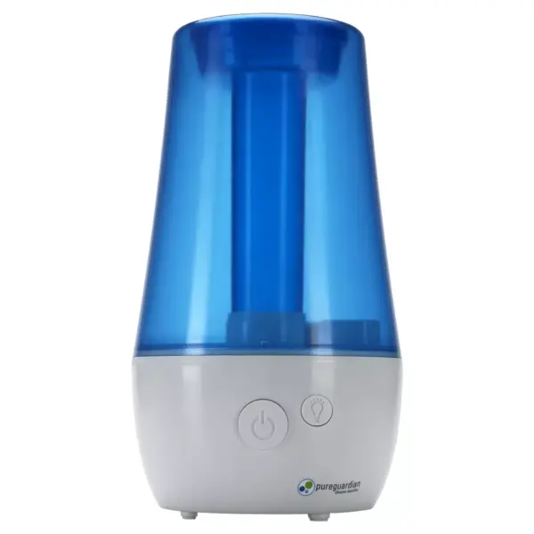 Pureguardian H965AR 70-Hour Ultrasonic Cool Mist Humidifier with Aromatherapy, Table Top, 1-Gallon