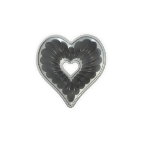 Nordic Ware Cast-Aluminum Elegant Heart Bundt Pan