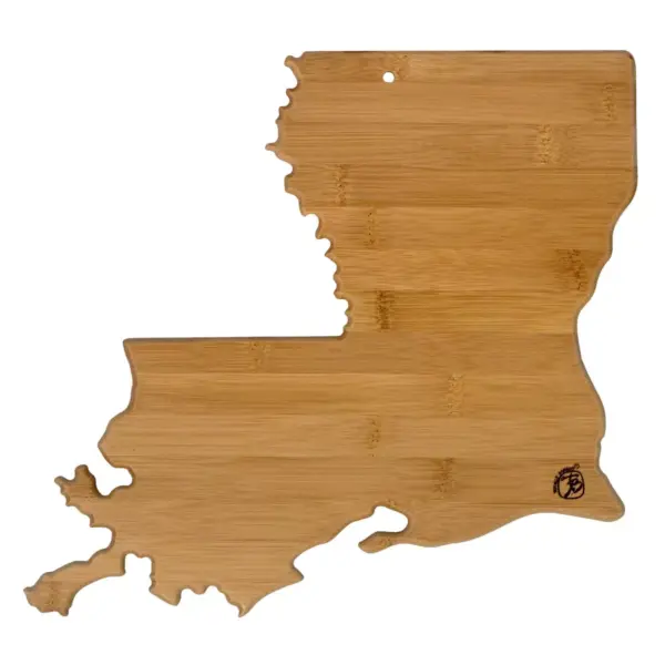 Totally Bamboo Destination Louisiana Serving and Cutting Board