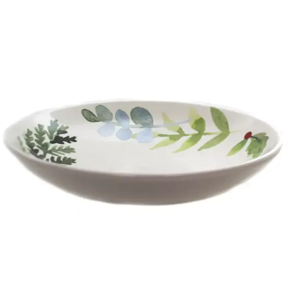 Tabletop 13.25" Winter Berry Serving Bowl Christmas Holly Berry Park Designs  -  Serving Bowls