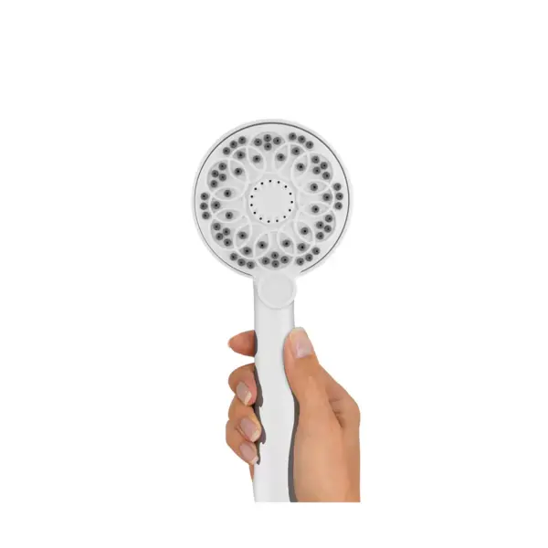 PowerSpray Hand Held Shower Head 5-mode White- Waterpik