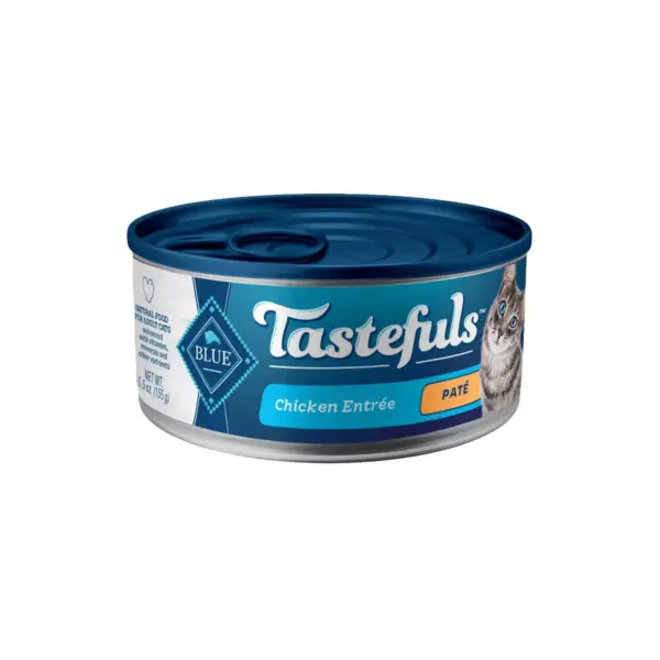 Blue Buffalo Tastefuls Adult Cat Chicken Entree Pate Wet Cat Food - 5.5oz