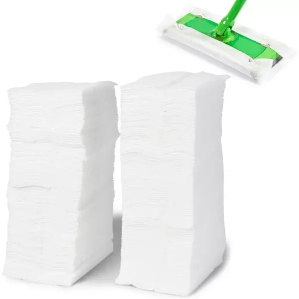 Dry Mop Pad Refills for Floor Cleaning, All Purpose Multi Surface Floor Cleaning, 200 Count