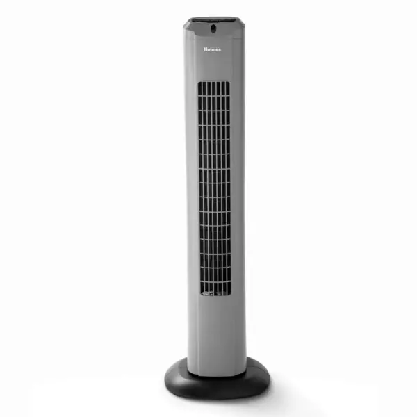 Holmes 32" Digital Tower Fan Oscillating with Remote Dark Gray