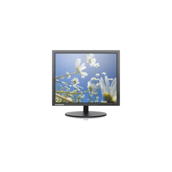 Lenovo ThinkVision T1714p 17" SXGA LED LCD Monitor - 5:4 - Raven Black - 1280 x 1024 - 16.7 Million Colors - 250 Nit - DVI - VGA - DisplayPort