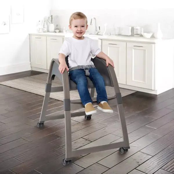 Ingenuity Wood Trio High Chair - Bella Teddy