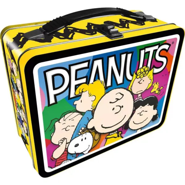 NMR Distribution Peanuts Cast Embossed Tin Fun Box