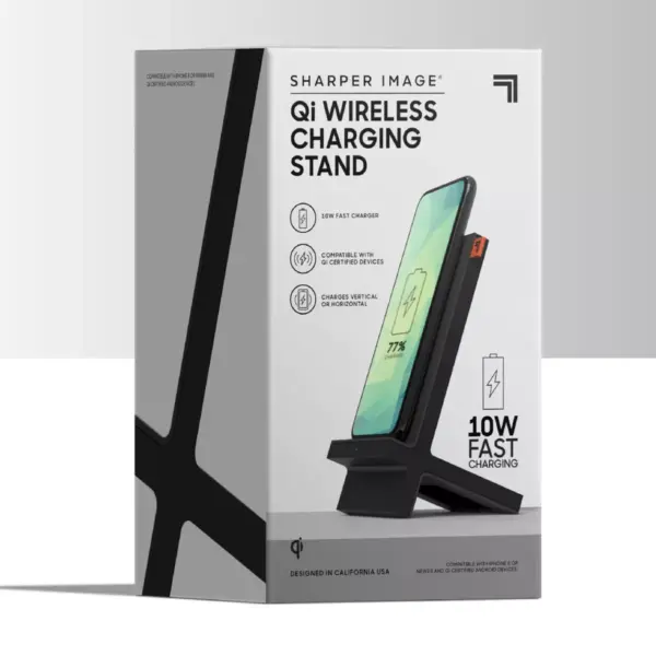 SHARPER IMAGE Charging Stand Wireless 10 Watt EPP