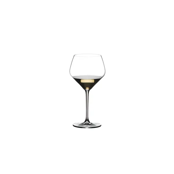 Riedel Extreme Oaked Chardonnay Crystal Dishwasher Safe Stemmed White Wine Glass, 23.63 Ounce (2 Pack)