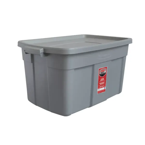 Rubbermaid 31gal Roughneck Storage Tote Gray