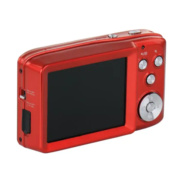 Vivitar ViviCam F128 14.1 Mega Pixel Digital Camera with 2.7 Inch LCD Screen in Red