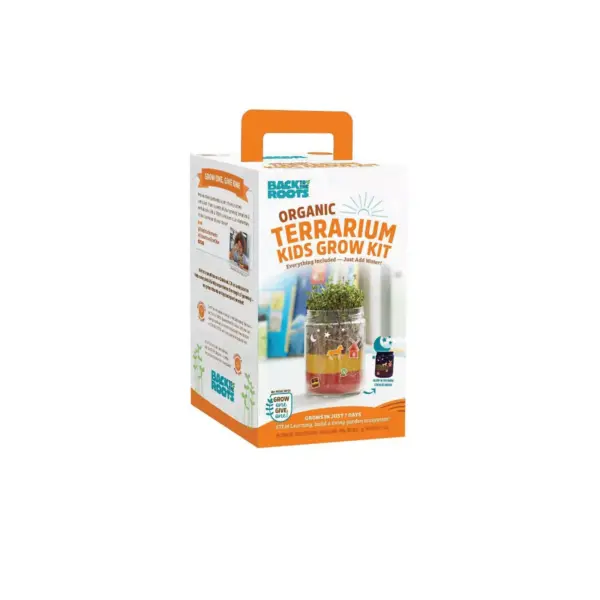 Back to the Roots Organic Terrarium Kids' Grow Kit