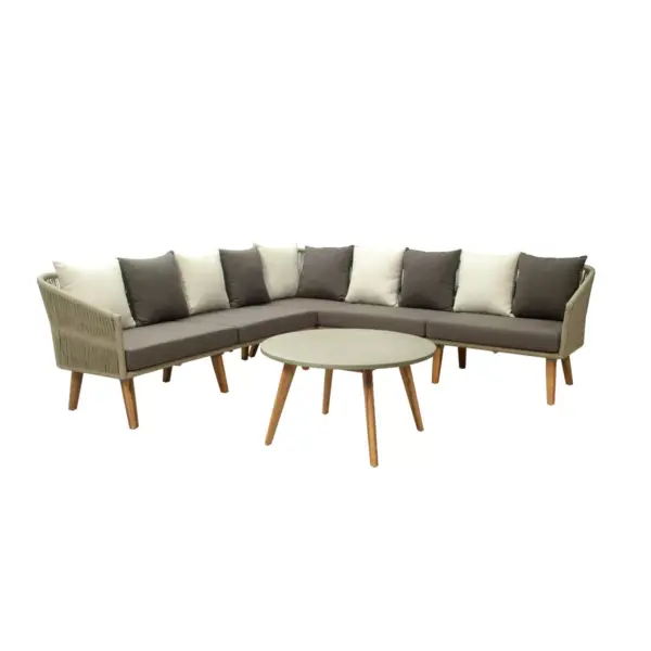 Herman 4pc Corner Lounge Set - GreyPoint Furnishings