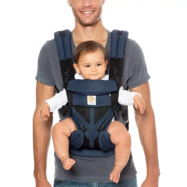 Ergobaby Omni 360 Cool Air Mesh All Carry Positions Baby Carrier - Raven