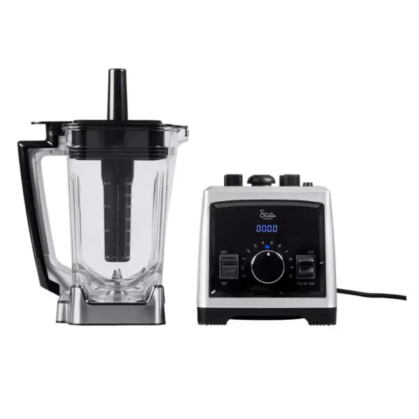 Monoprice Pro High Powered Blender With 6 Stainless Steel Blades, 2 Liter Capacity, 1450 Watts, 25000 rpm Motor, BPA Free And Dishwasher Safe - From S