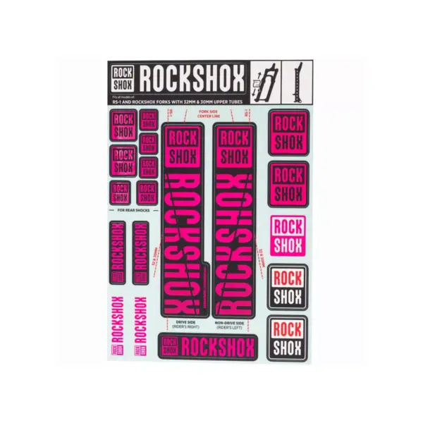 RockShox Decal Kit Sticker/Decal