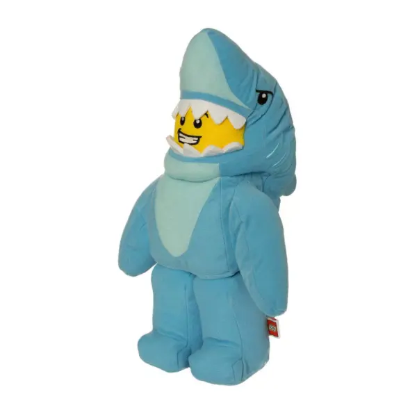 The Manhattan Toy Company LEGO Minifigure Shark Suit Guy Plush Character