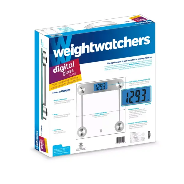 Weight Watchers Glass Scale Clear - Conair