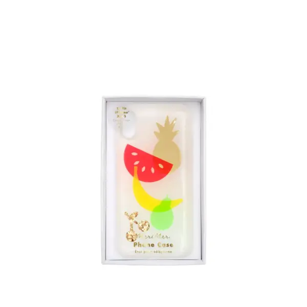 Meri Meri - Fruit Flexible Phone Case (to fit iPhone X & XS) - Electronics Cases - 1ct