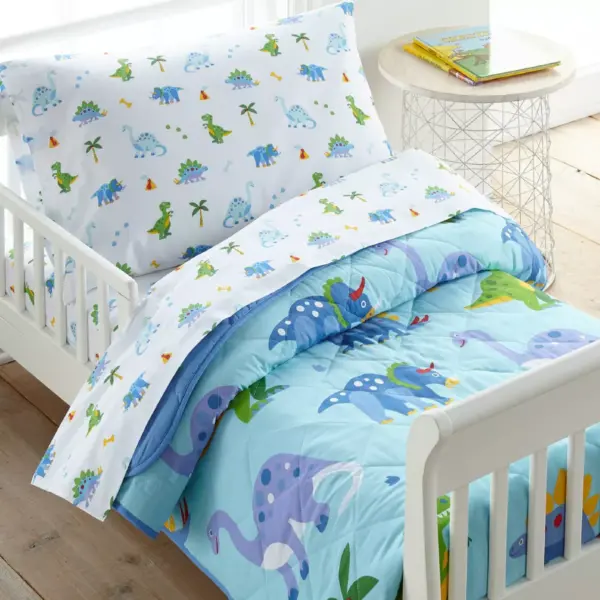 Toddler Dinosaur Land Cotton Comforter - WildKin