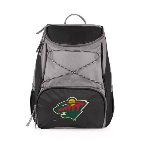 NHL Minnesota Wild PTX Backpack Cooler - Black