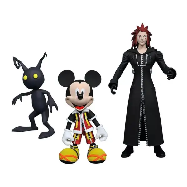 Diamond Comic Distributors, Inc. Kingdom Hearts Select Action Figure Set - Mickey w/ Dusk & Sora w/ Axel