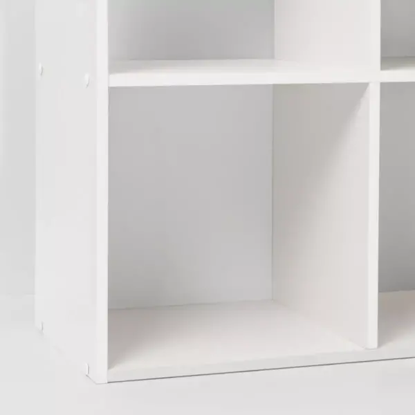 4 Cube Decorative Bookshelf White - Room Essentials™