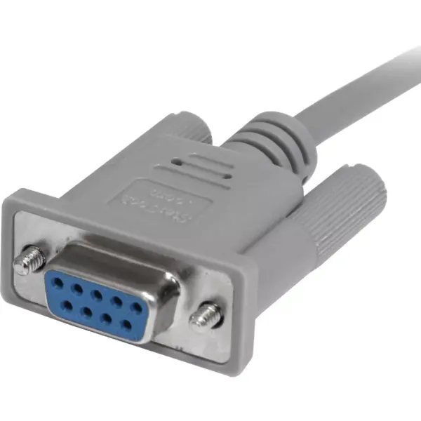 StarTech.com Serial Null modem cable - DB-9 (F) - DB-9 (F) - 10 ft - DB-9 Female - DB-9 Male - 10ft