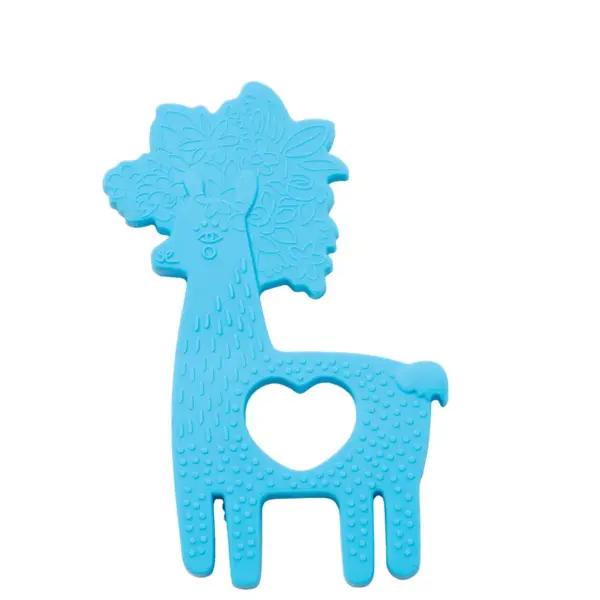 Manhattan Toy Animal Shapes Llama Silicone Teether