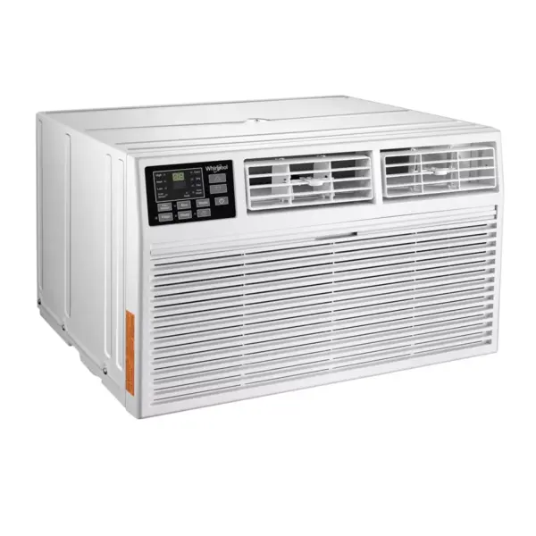 Whirlpool 12,000 BTU 230V Through the Wall Air Conditioner WHAT121-HAW with 10,600 BTU Supplemental Heating