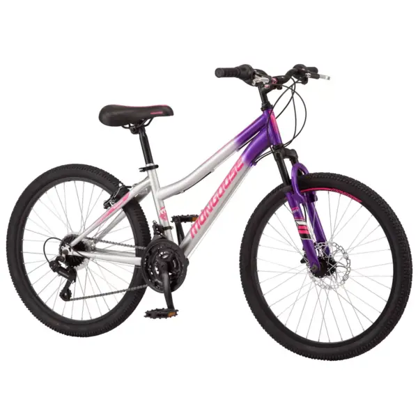 Mongoose Scepter 24" Kids' Mountain Bike - Purple