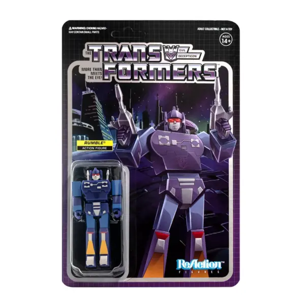 Super7 Transformers ReAction Figure - Rumble