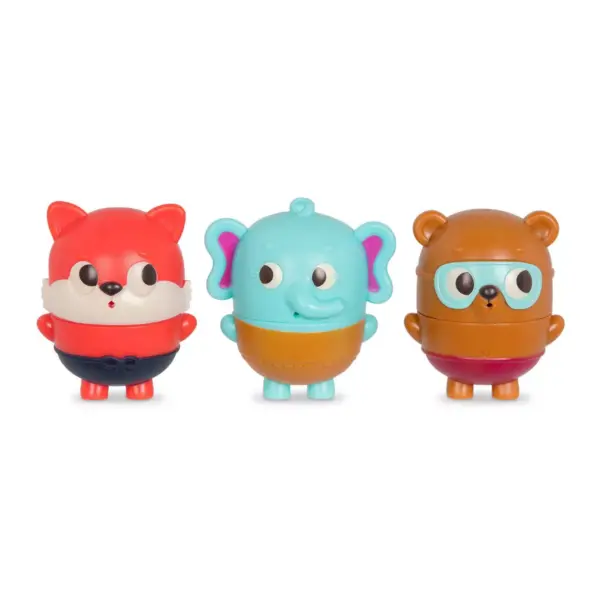 Land of B. Bath Squirts - Squish & Splash Elephant, Bear, Fox