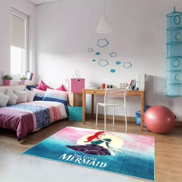 54"x78" Little Mermaid Area Rug