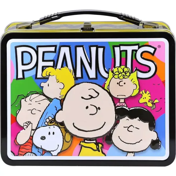 NMR Distribution Peanuts Cast Embossed Tin Fun Box