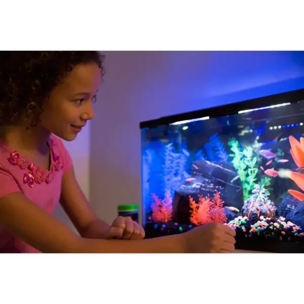 GloFish Aquarium Kit 5 Gallons, Includes LED Lighting And Filter