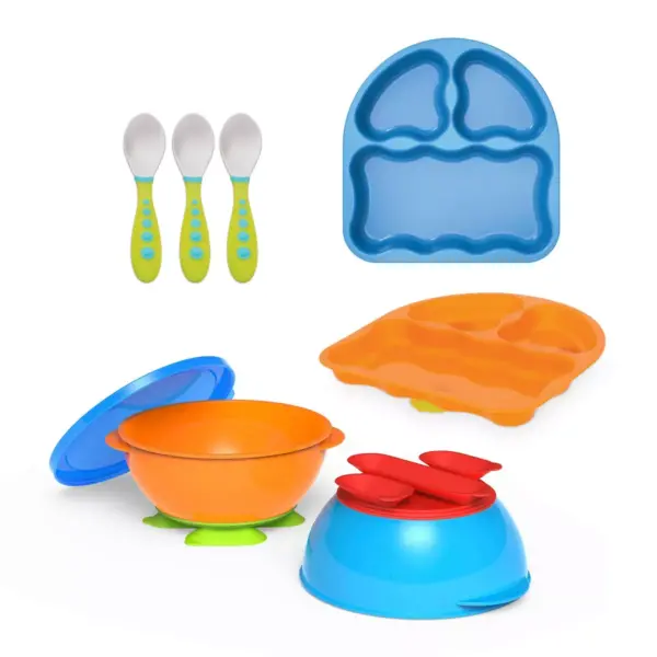 First Essentials By NUK- 7 Piece Toddler Feeding Set