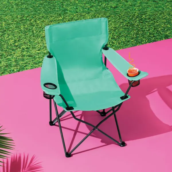 Adult Novelty Quad Chair Solid Teal - Sun Squad™