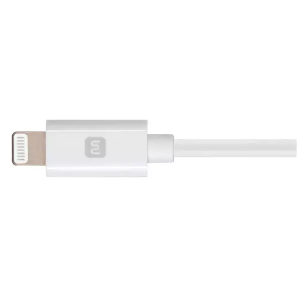 Monoprice Apple MFi Certified Lightning to USB Type-C and Sync Cable - 3 Feet - White | Compatible with iPod, iPhone, iPad with Lightning Connector